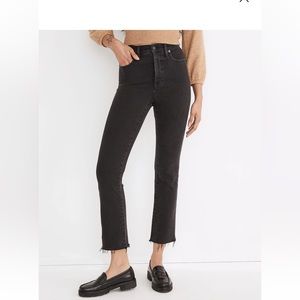 Madewell Cali Demi Boot Jeans Bayland Wash sz 27Tall